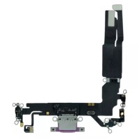 Шлейф Apple iPhone 16, з роз'ємом на зарядку, Рожевий
