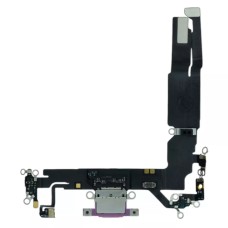 Шлейф Apple iPhone 16, з роз'ємом на зарядку, Рожевий