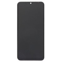 Дисплей Vivo Y22, (PRC), з сенсором, з рамкою, Чорний