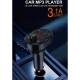 FM трансмітер WUW C203, 3.1 A, Чорний