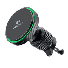 Автодержатель AceFast D33 Qi2, Черный