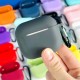 Чехол Apple AirPods 3, Silicone Classic Case, Прозрачный