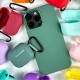 Чехол Apple AirPods 3, Silicone Classic Case, Прозрачный