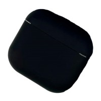 Чехол Apple AirPods 4, Silicone Classic Case, Черный
