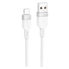 USB кабель Hoco X109 Energy Apple iPhone SE 2022, iPhone 14 Pro Max, iPhone 14 Plus, iPhone 14 Pro, iPhone 14, iPhone 13 Pro, iPhone 13 Mini, iPhone 13, iPhone 13 Pro Max, iPhone 12 Mini, iPhone 12 Pro Max, Lightning, 1.0 м., Білий