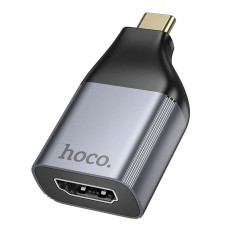 Переходник Hoco UA33, Type-C, HDMI, Серый