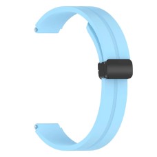 Ремінець Xiaomi Mi Band 8, Mi Band 9, Silicone MAGNETIC LOCK, Блакитний