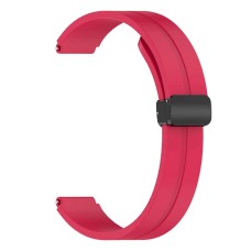 Ремінець Xiaomi Mi Band 8, Mi Band 9, Silicone MAGNETIC LOCK, Червоний