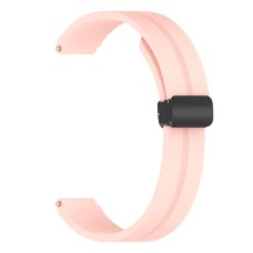 Ремінець Xiaomi Mi Band 8, Mi Band 9, Silicone MAGNETIC LOCK, Рожевий
