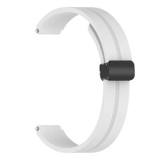 Ремінець Xiaomi Mi Band 8, Mi Band 9, Silicone MAGNETIC LOCK, Сірий