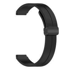 Ремінець Xiaomi Mi Band 8, Mi Band 9, Silicone MAGNETIC LOCK, Чорний