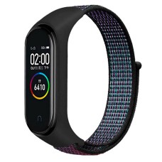 Ремінець Xiaomi Mi Band 3, Mi Band 4, Nylon, Dark Purple, Фіолетовий