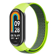 Ремінець Xiaomi Mi Band 8, Mi Band 9, Nylon, Bright Green, Зелений