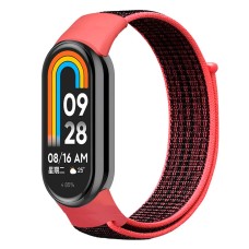 Ремінець Xiaomi Mi Band 8, Mi Band 9, Nylon, Pomegranate Red, Червоний