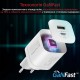 Сетевое зарядное устройство Promate PowerPort-33, Белый