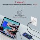 Сетевое зарядное устройство Promate PowerPort-33, Белый