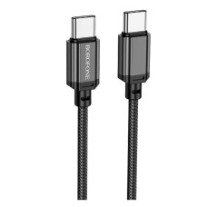 USB кабель Borofone BX87 Sharp, Type-C, 2.0 м., Черный