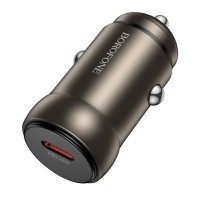 Автомобильное зарядное устройство Borofone BZ32 Fresh, Серый