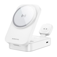 Беспроводное зарядное устройство Borofone BQ38 Sharp, Белый