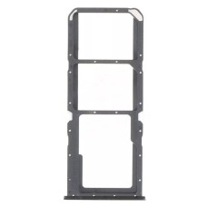 Слот SIM-карти (лоток) OPPO Realme 8i, Realme Narzo 50, з роз'ємом карти пам'яті, Чорний