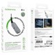 FM трансмиттер Borofone BC51 Clear Way, Серый