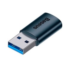 Переходник Baseus ZJJQ000101 Ingenuity, Type-C, USB, Синий