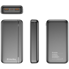 Павербанк (Power Bank) ColorWay Portable Charger, 20000 mAh, Черный