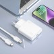 Мережевий зарядний пристрій Borofone BN23 Wish, Білий