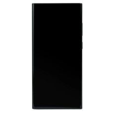 Дисплей Samsung S918 Galaxy S23 Ultra, (PRC), з сенсором, з рамкою, Чорний