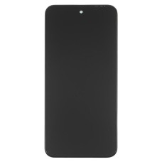 Дисплей Tecno Spark Go 1, (High quality), з сенсором, з рамкою, Чорний