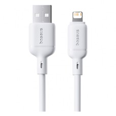 USB кабель Baseus P10377702213-00 Silky Apple iPhone SE 2022, iPhone 14 Pro Max, iPhone 14 Plus, iPhone 14 Pro, iPhone 14, iPhone 13 Pro, iPhone 13 Mini, iPhone 13, iPhone 13 Pro Max, iPhone 12 Mini, iPhone 12 Pro Max, Lightning, 1.0 м., Белый