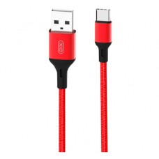USB кабель XO NB143, Type-C, 2.0 м., Червоний