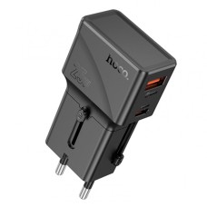 Сетевое зарядное устройство Hoco AC24 Mini, Черный