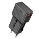 Сетевое зарядное устройство Hoco AC24 Mini, Черный
