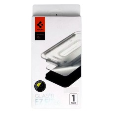 Захисне скло Apple iPhone 16 Pro Max, Spigen Glastr EZ FIT, Чорний