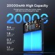 Павербанк (Power Bank) Baseus P10021604123-00 H1, 20000 mAh, Черный