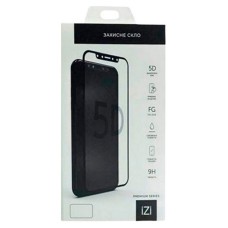 Захисне скло Apple iPhone 16e, IZI, 5D, Чорний