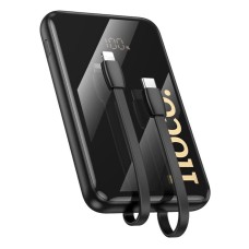 Павербанк (Power Bank) Hoco Q37 Graceful, 10000 mAh, Черный
