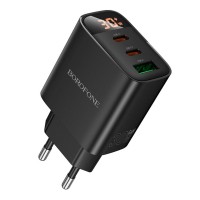 Сетевое зарядное устройство Borofone BA98A, Черный