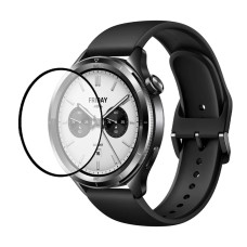 Захисна плівка Xiaomi Watch S4, Full Glue, Полімерна, Чорний