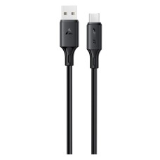 USB кабель AceFast C17-04, Type-C, 1.2 м., Черный