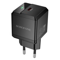 Сетевое зарядное устройство Borofone BN18 Intenso, Черный