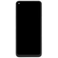 Дисплей Infinix Hot 9, (High quality), c сенсором, с рамкой, Черный