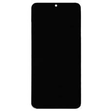 Дисплей Infinix Note 11, Note 12, X663, з сенсором, з рамкою, OLED, Чорний