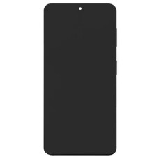 Дисплей Samsung G990 Galaxy S21 FE 5G, (PRC), з сенсором, з рамкою, Срібний