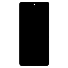 Дисплей Xiaomi Redmi Note 14, з сенсором, з рамкою, Amoled, Чорний