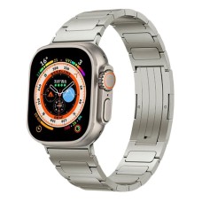 Ремінець Apple Watch 38, Watch 40, Bold Clasp, Starlight, Білий