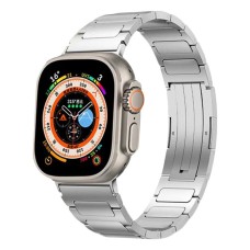Ремінець Apple Watch 42, Watch 44, Bold Clasp, Срібний