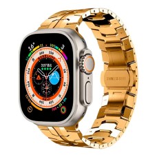 Ремінець Apple Watch 38, Watch 40, Metallic Chain, Золотий