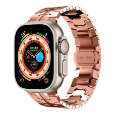 Ремінець Apple Watch 38, Watch 40, Metallic Chain, Rose Gold, Рожевий